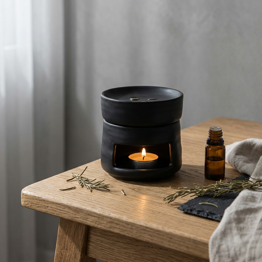 ceramic oil diffuser & wax burner