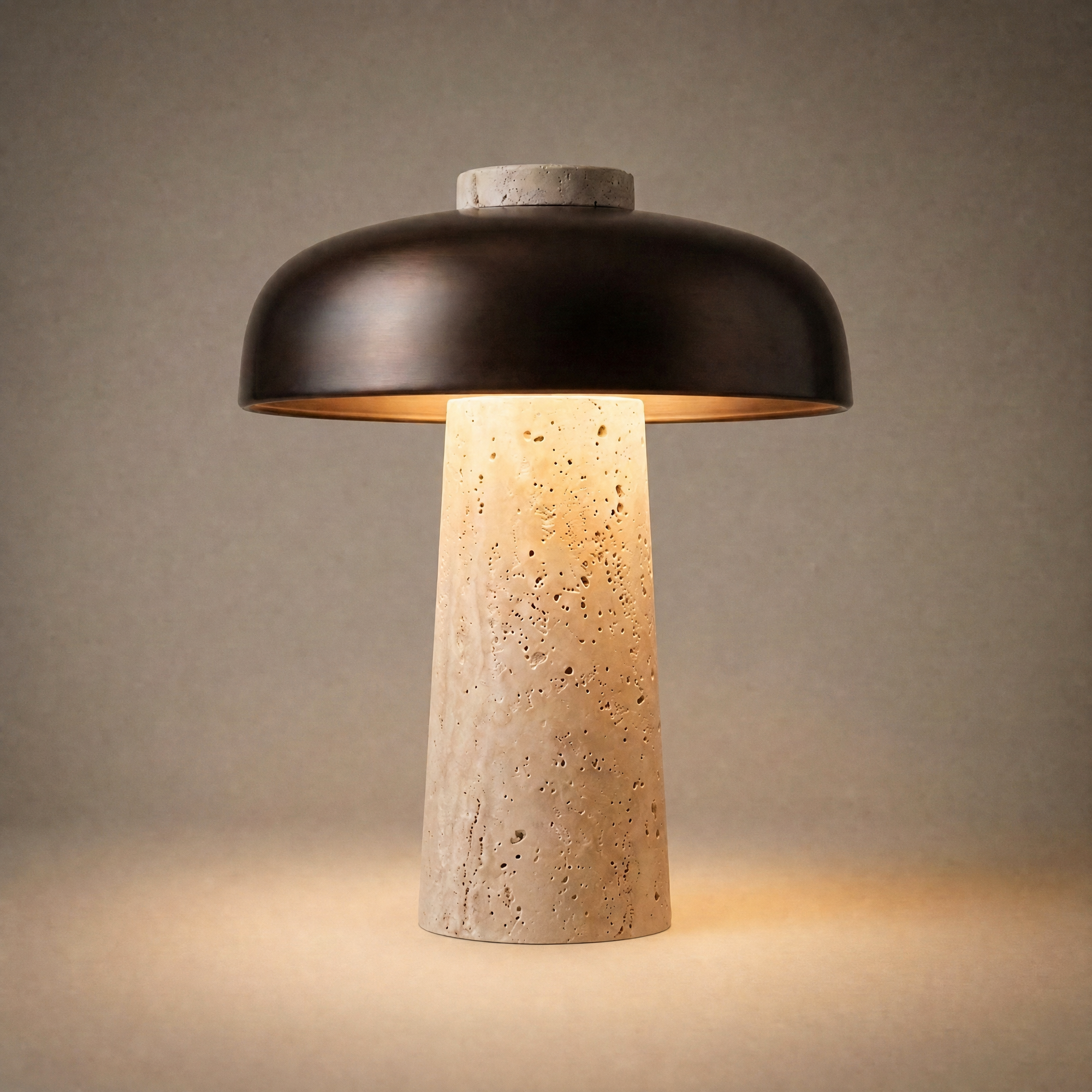 tor travertine lamp