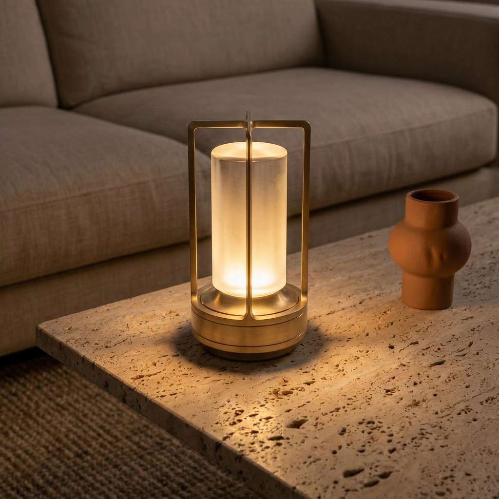 tomo metal lamp