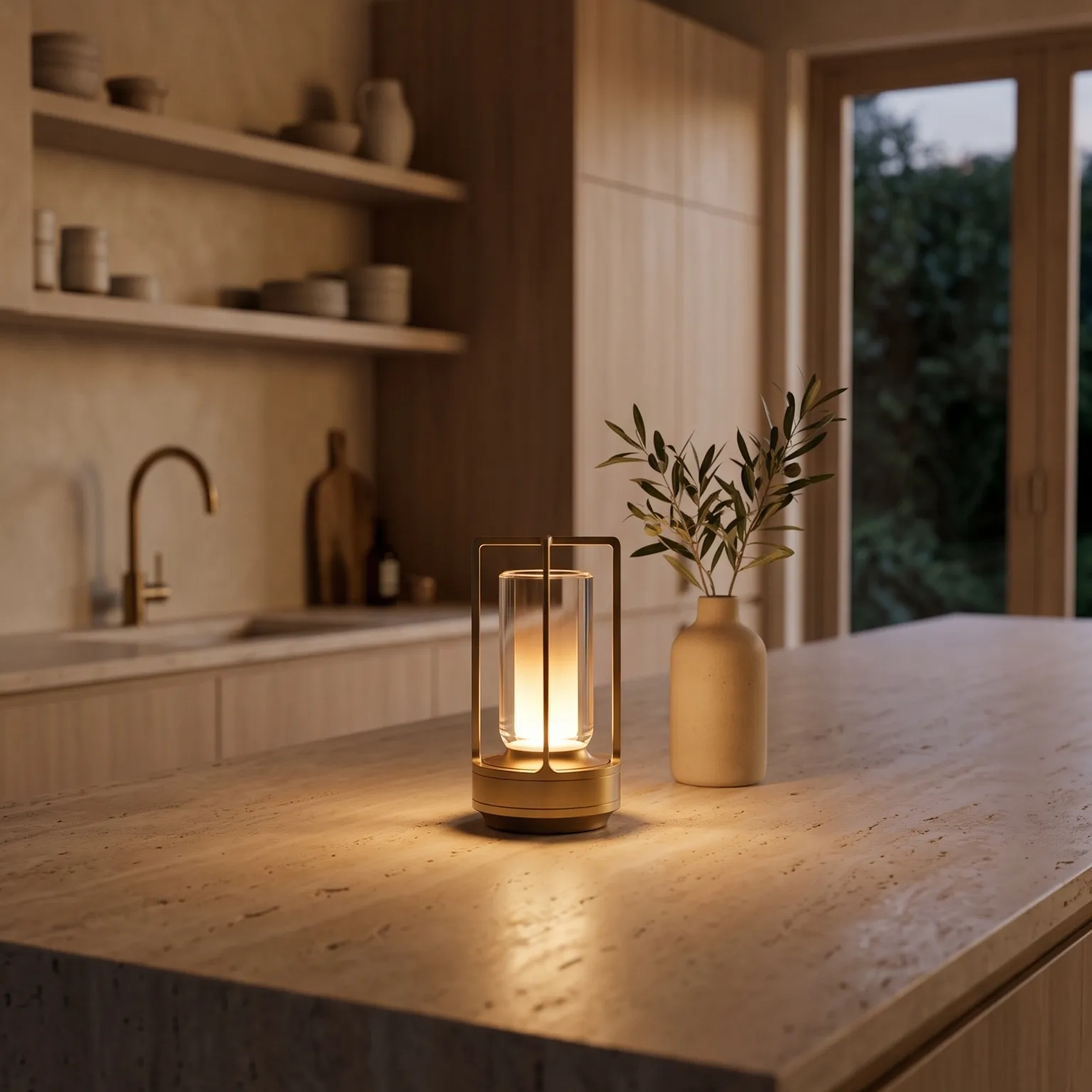 tomo metal lamp