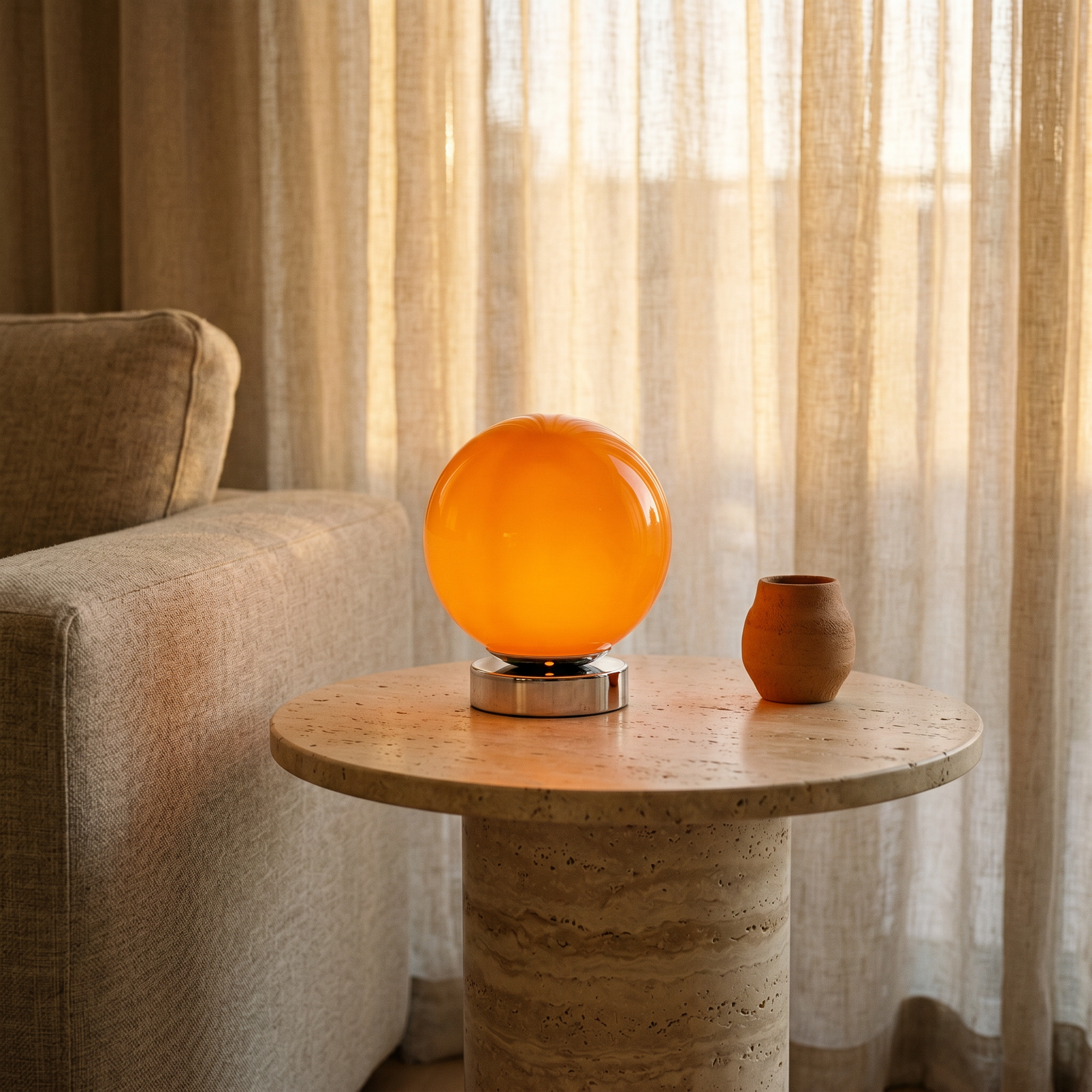 tama glass lamp