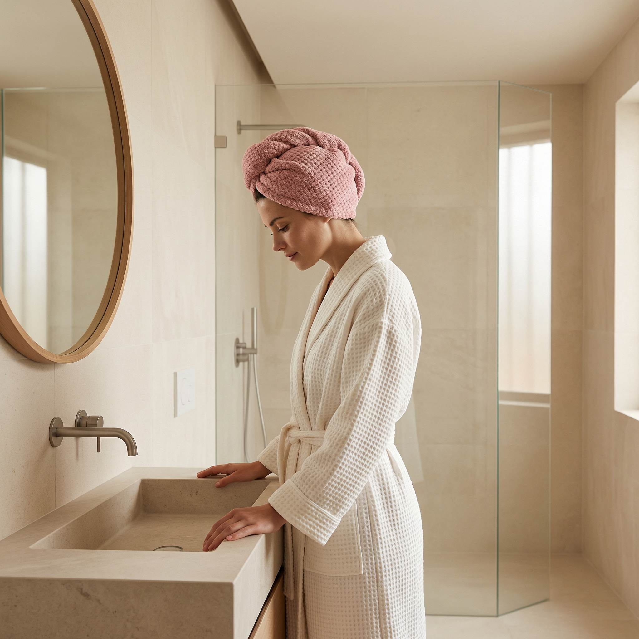 microfibre hair wrap set