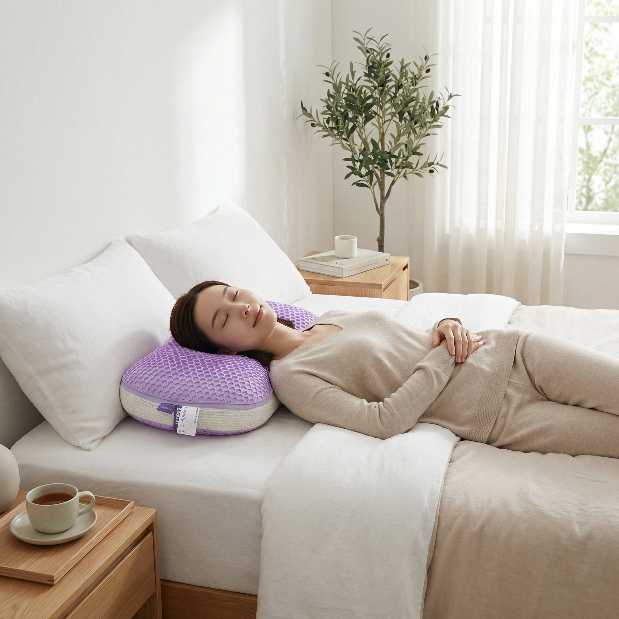 Anti-Acne & Anti-Wrinkle Beauty Pillow