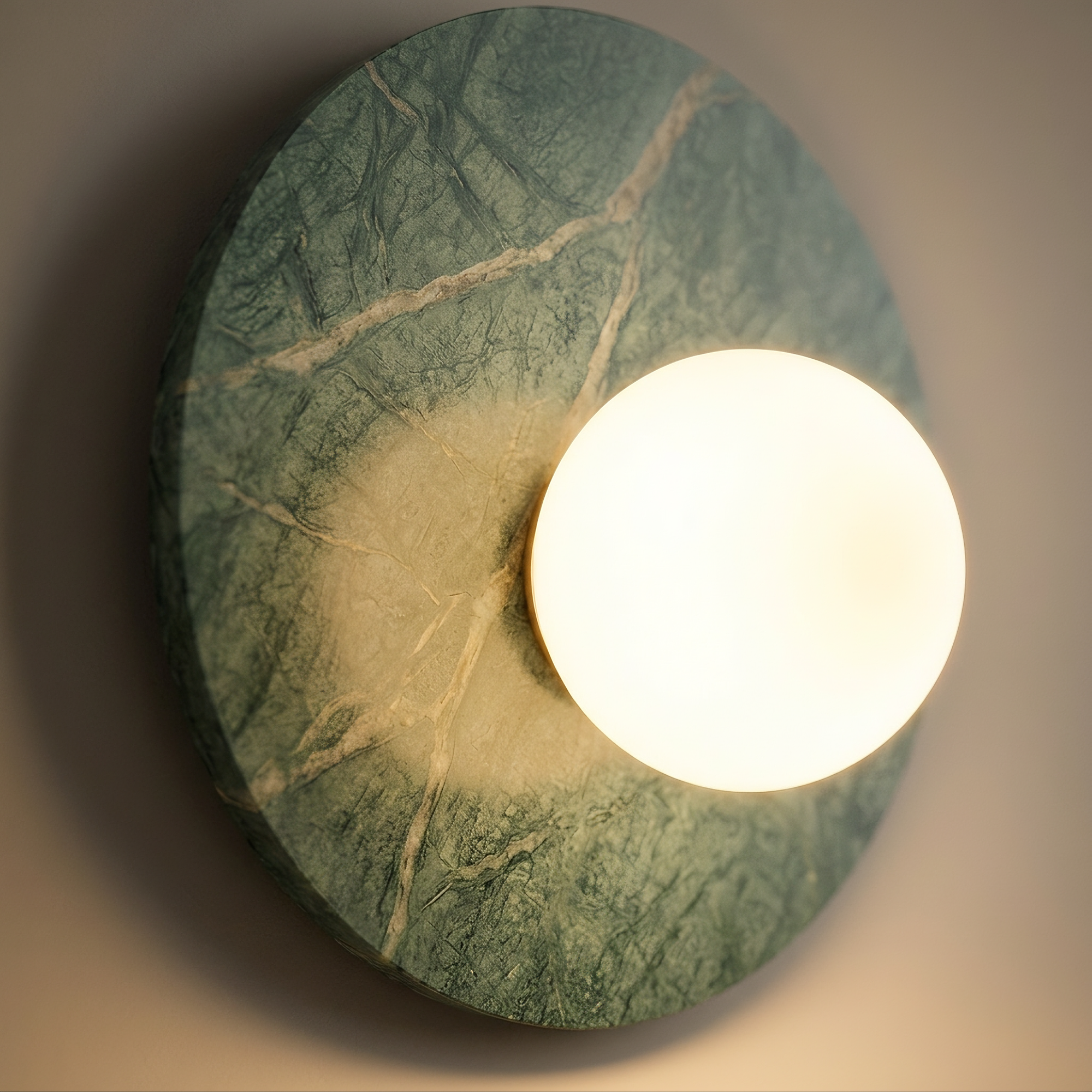 glade wall light detail