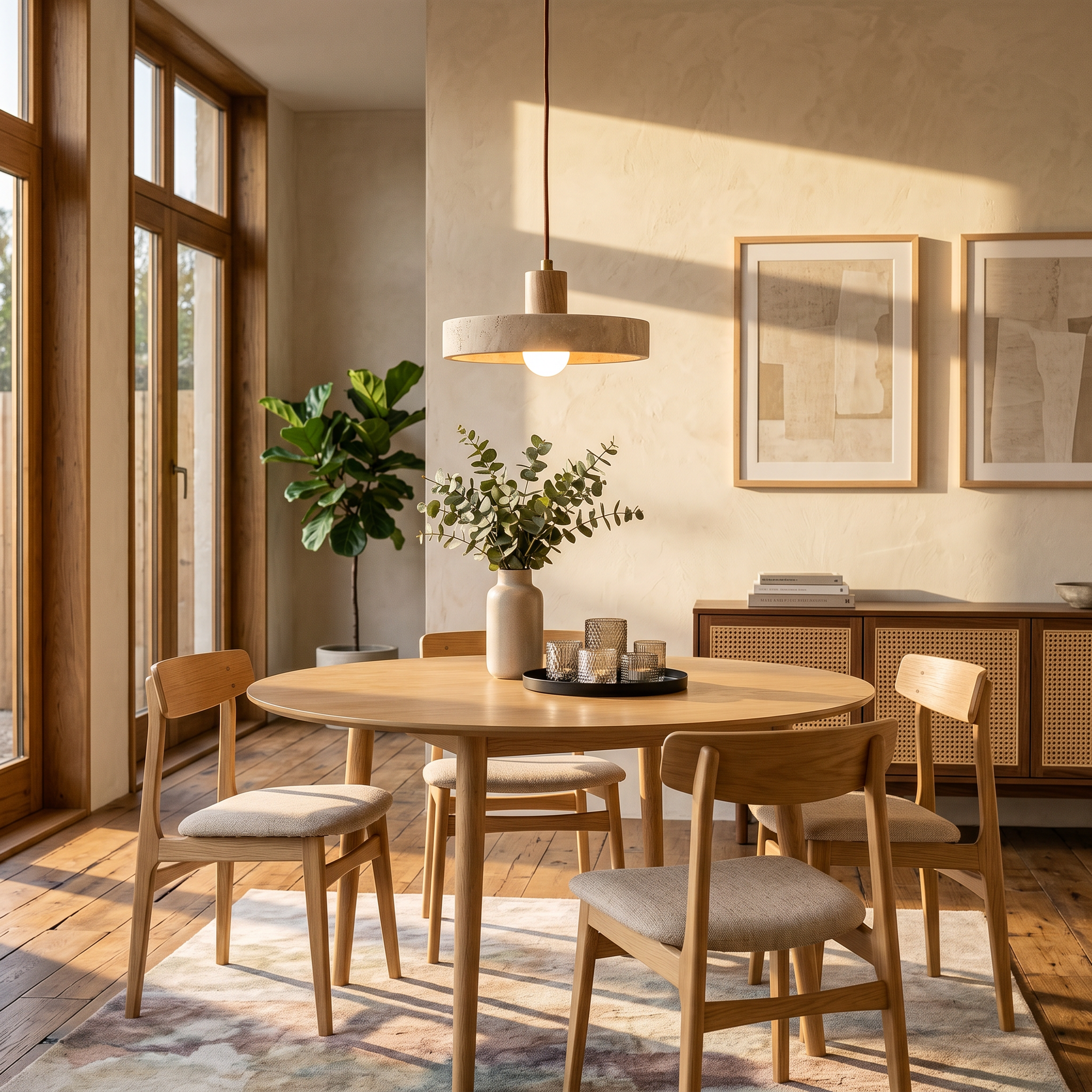ishi travertine pendant light