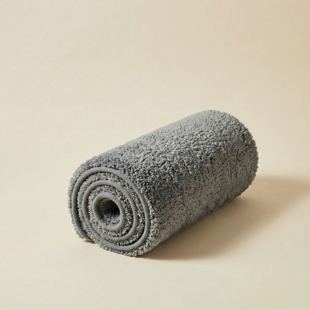 Memory foam quick dry bath mat