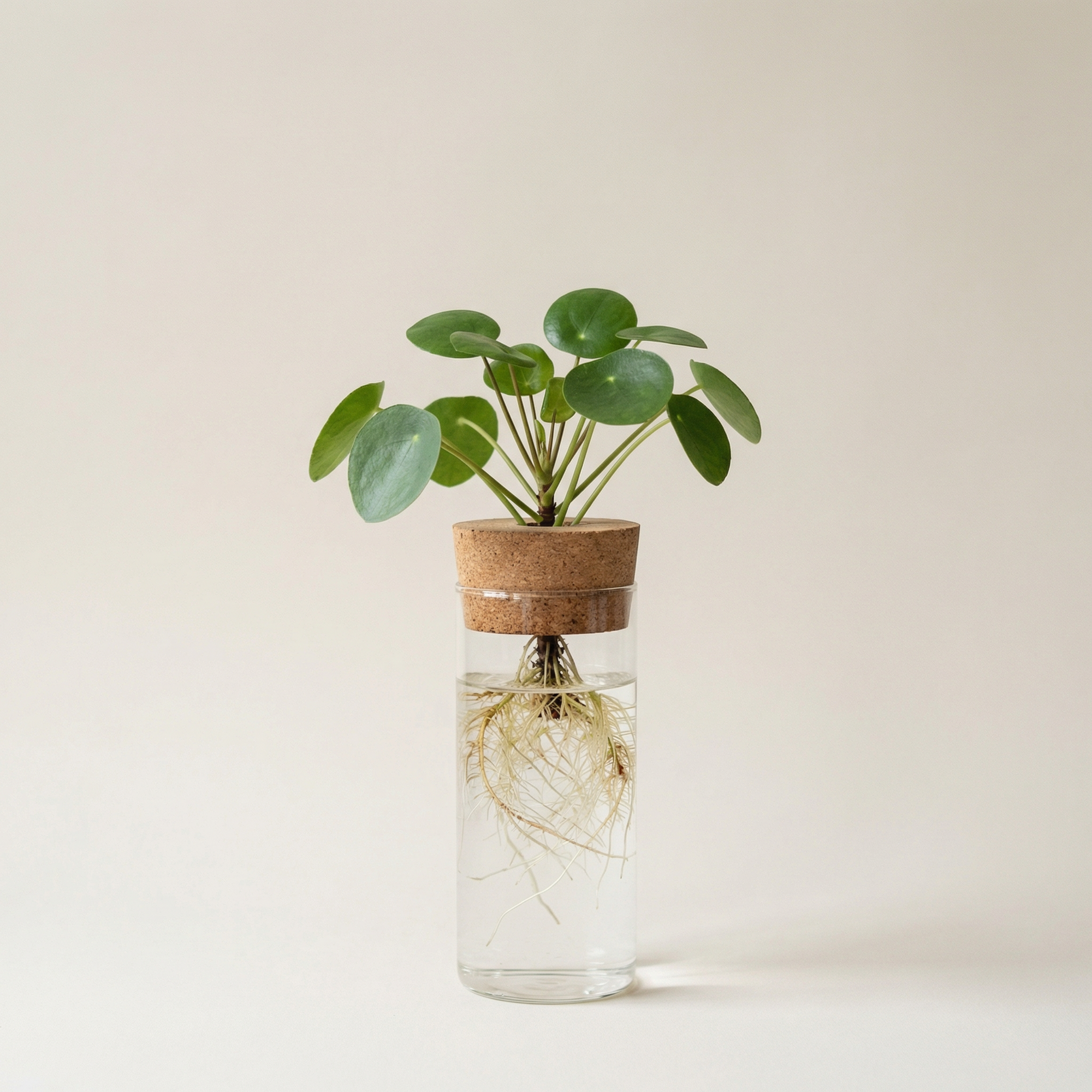 glass hydroponic set