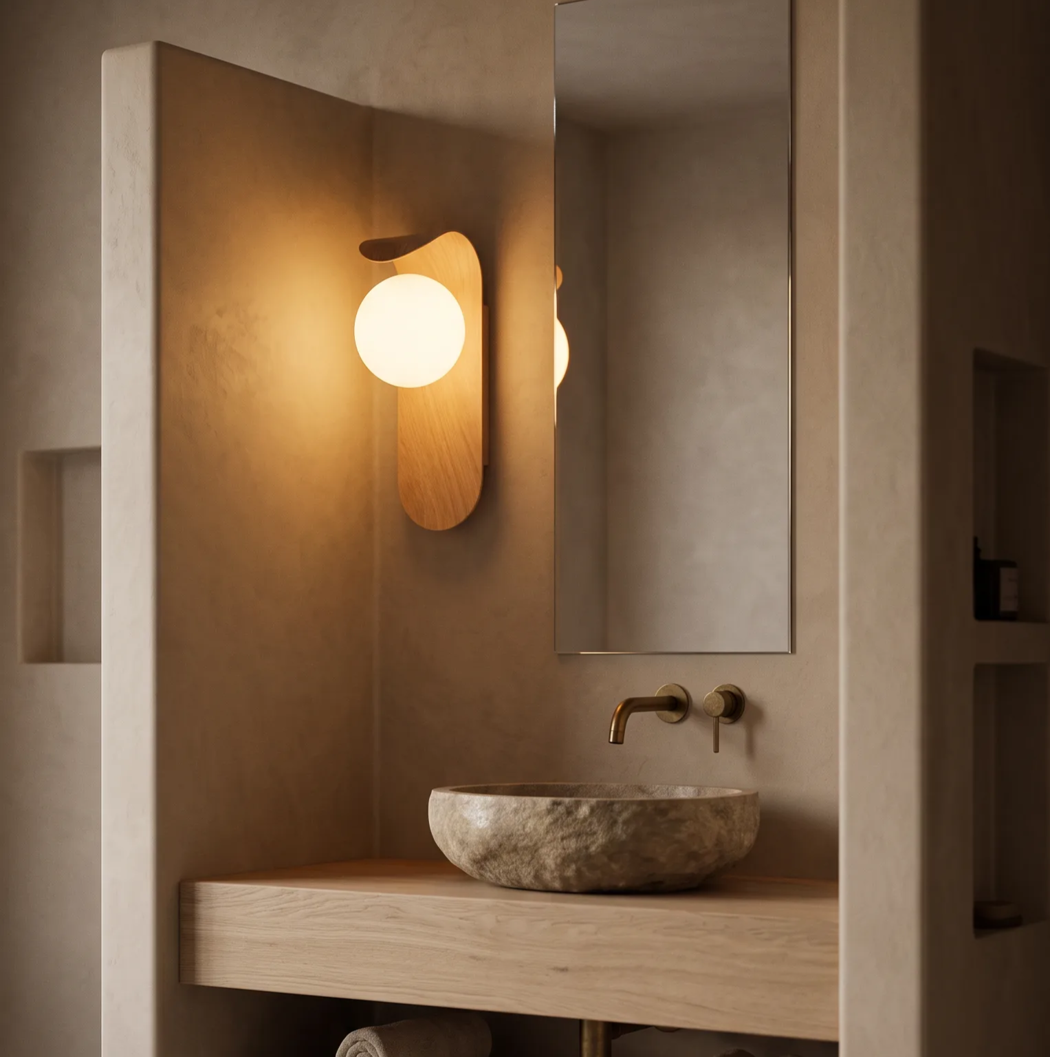 tsuki wall light