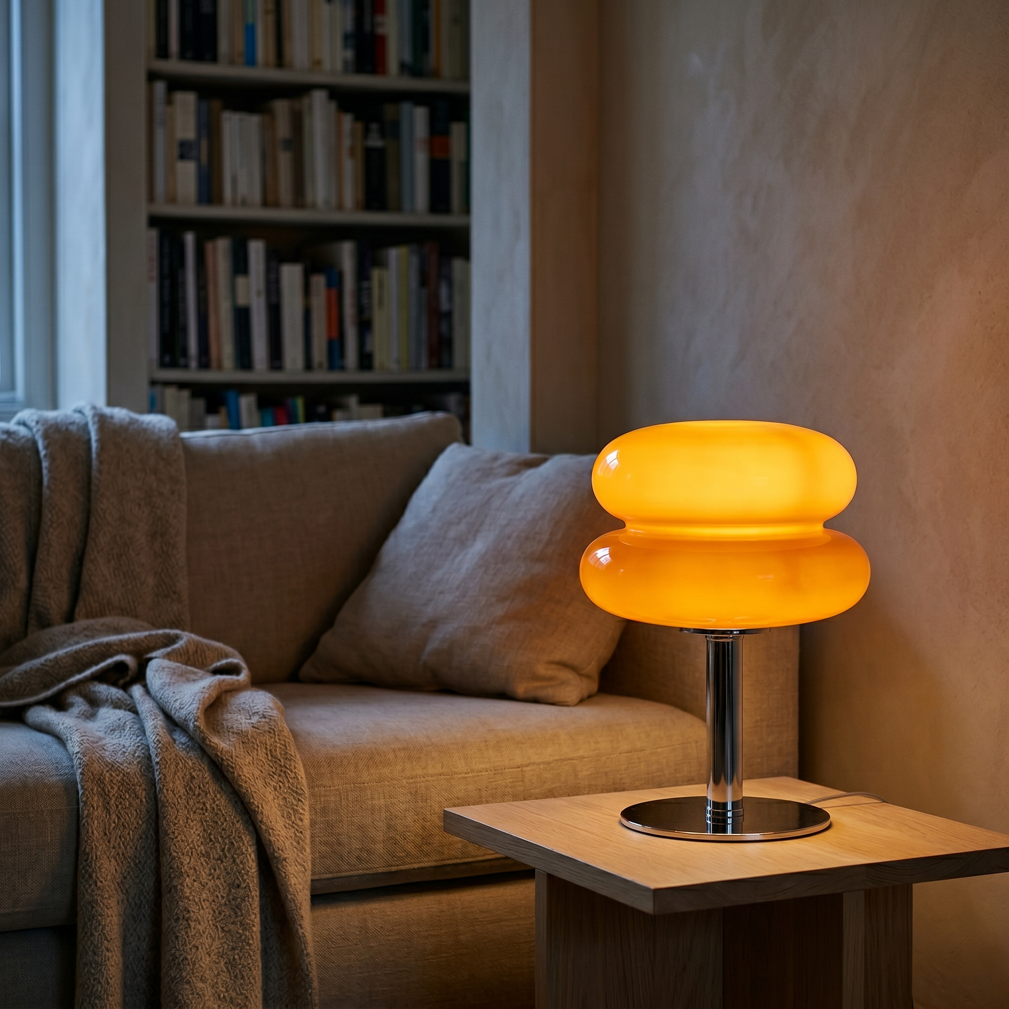 lueur glass lamp