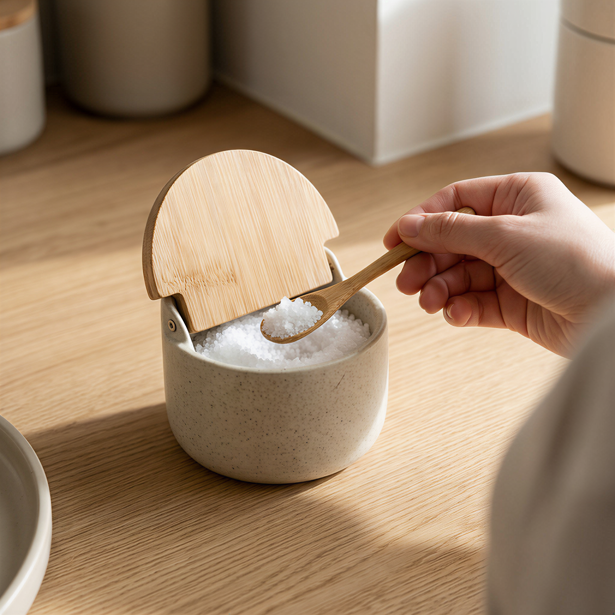 dune ceramic jar