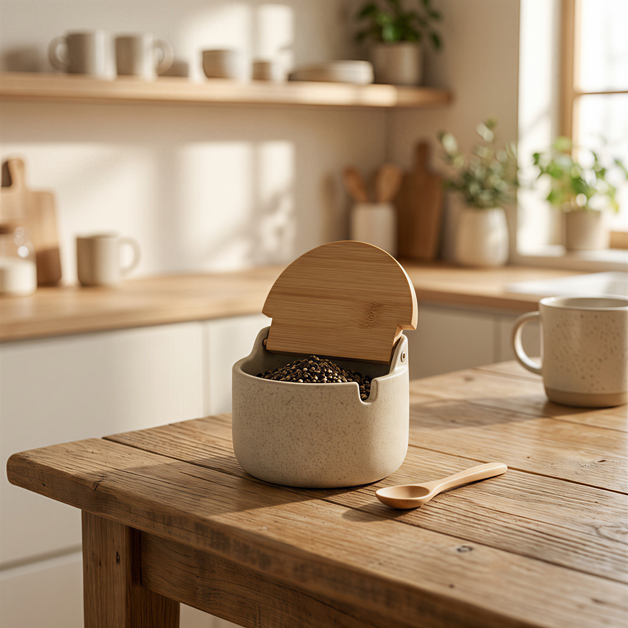 dune ceramic jar