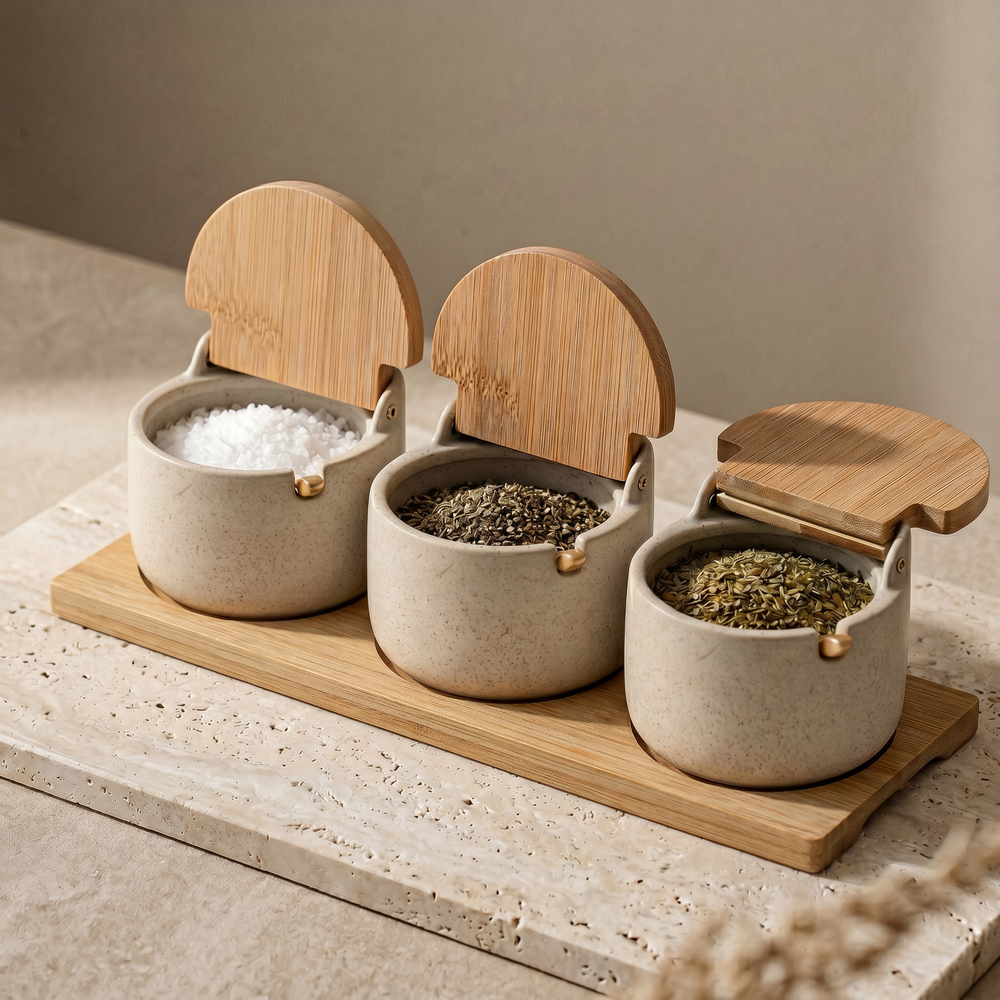 dune ceramic jar