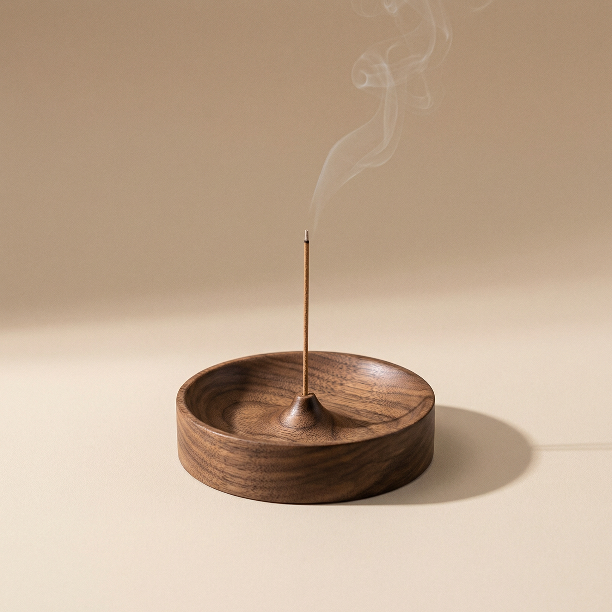 walnut incense burner