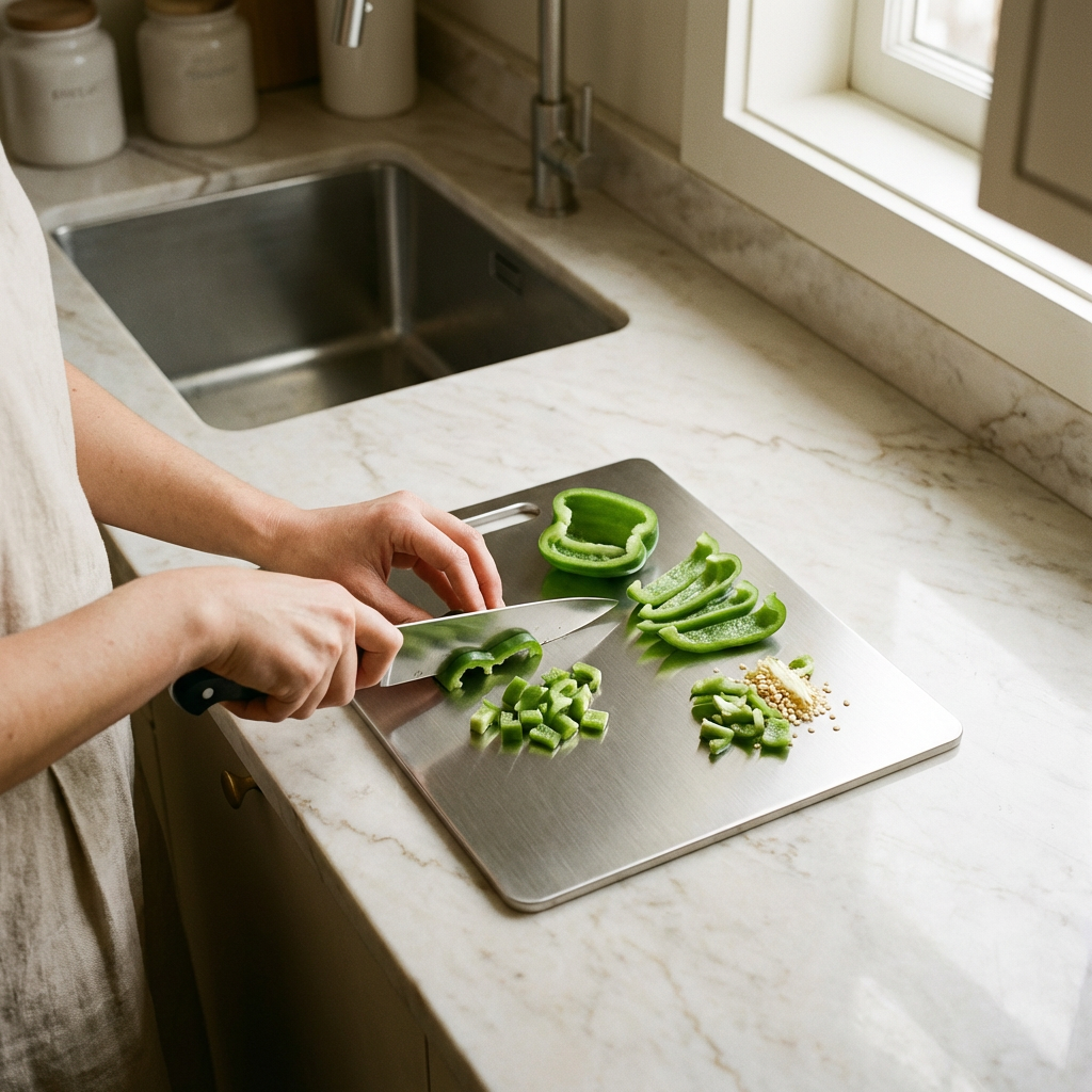 Stainless Steel Chopping Board