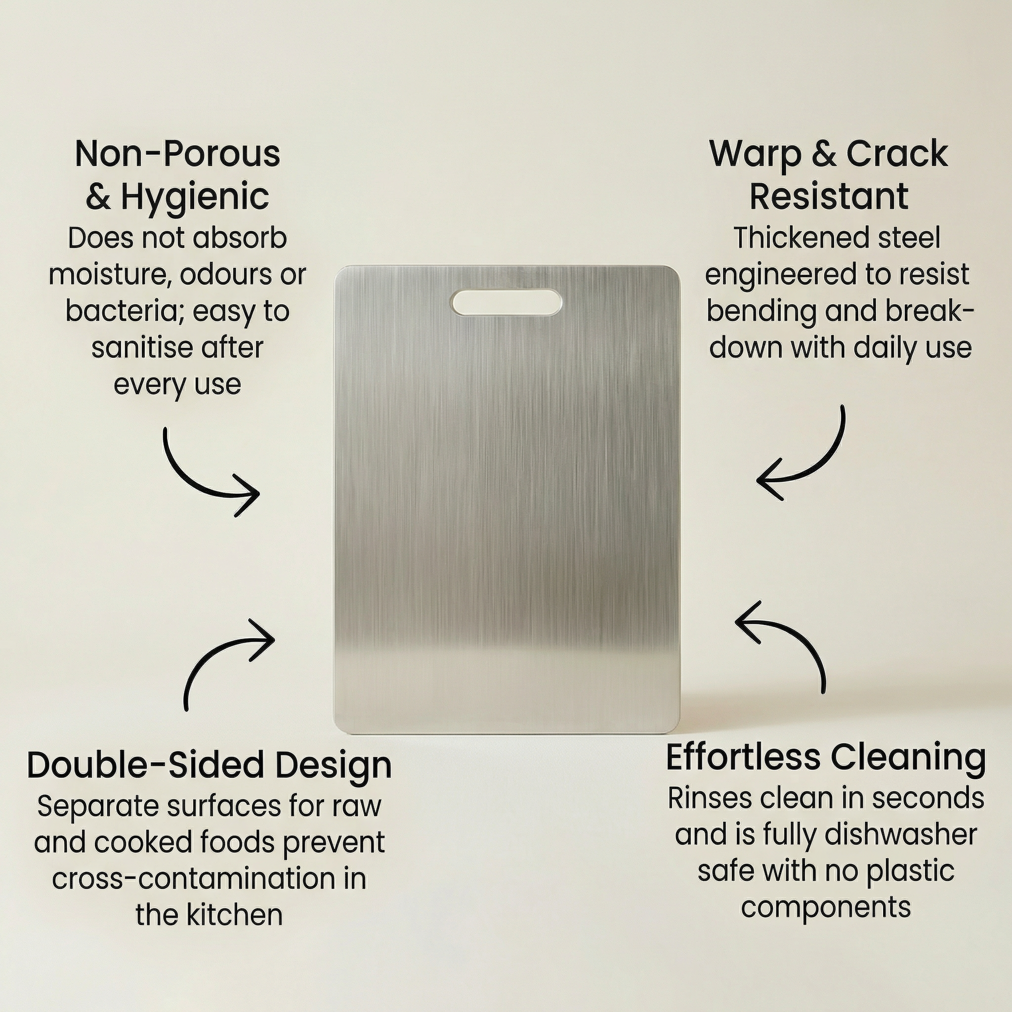 Stainless Steel Chopping Board