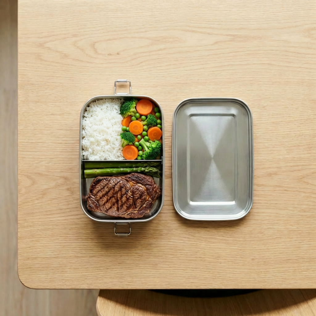 stainless steel bento box