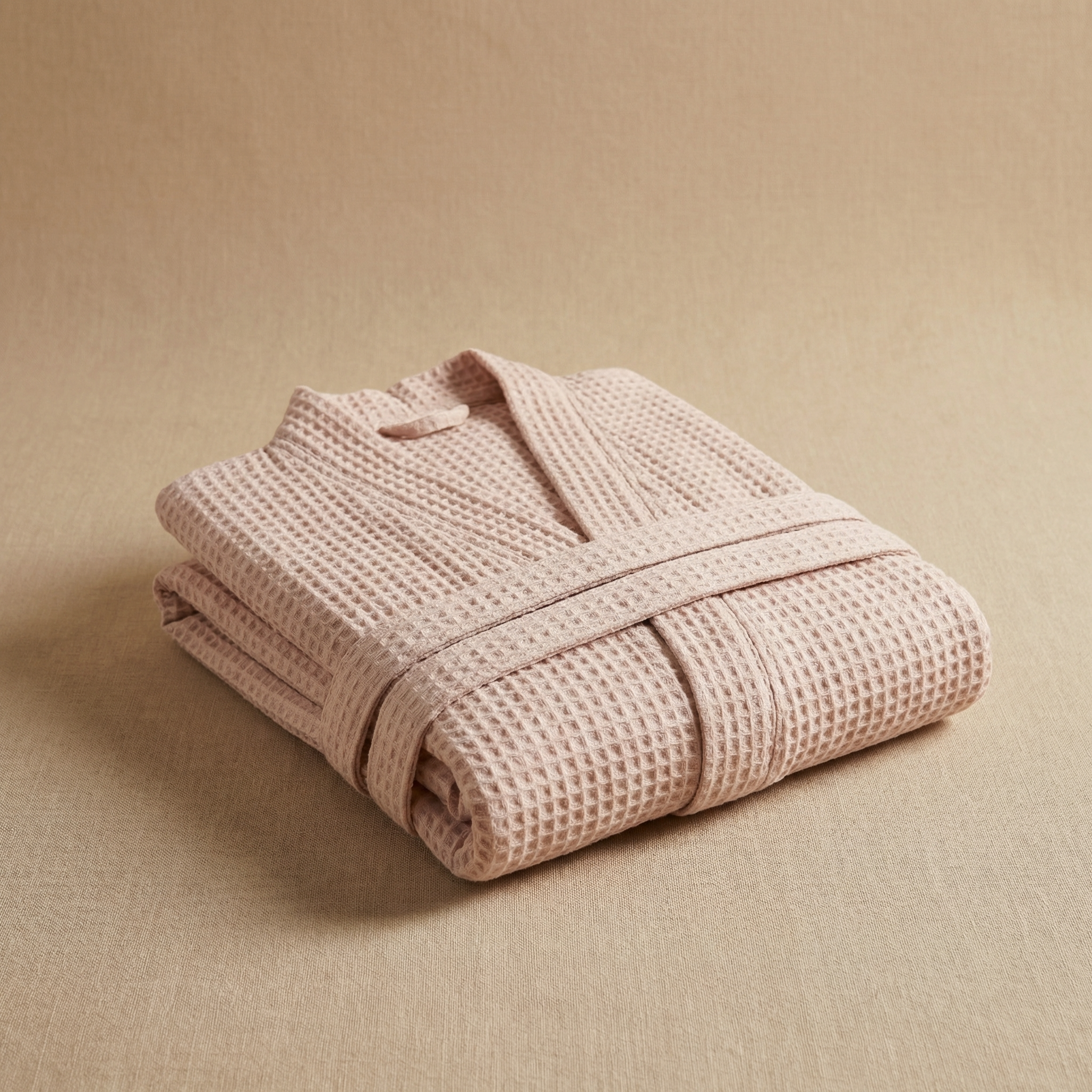 cotton waffle dressing gown