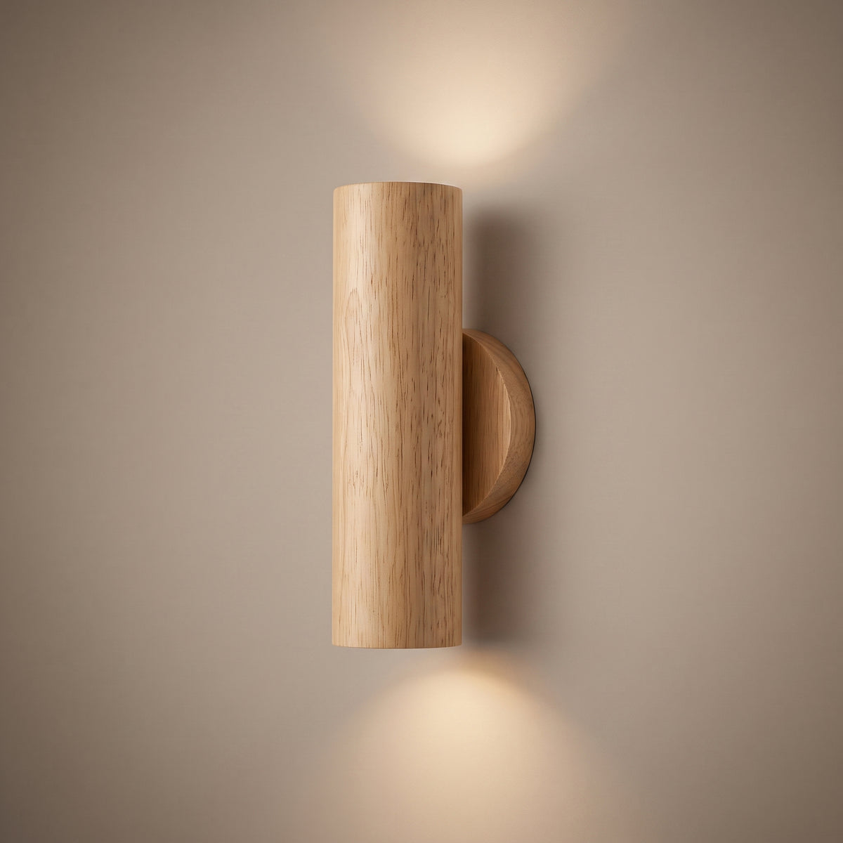weir wooden wall light
