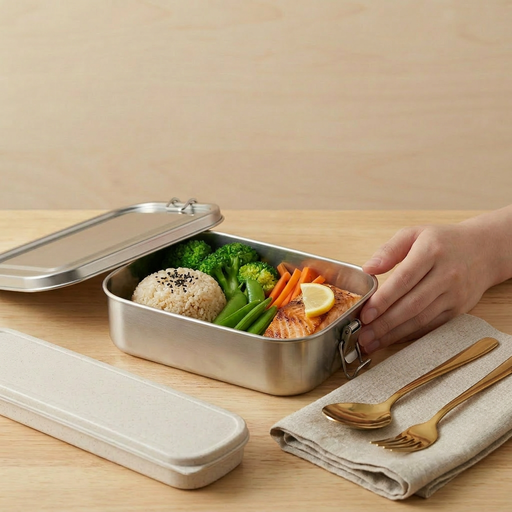 four piece portable cutlery set
