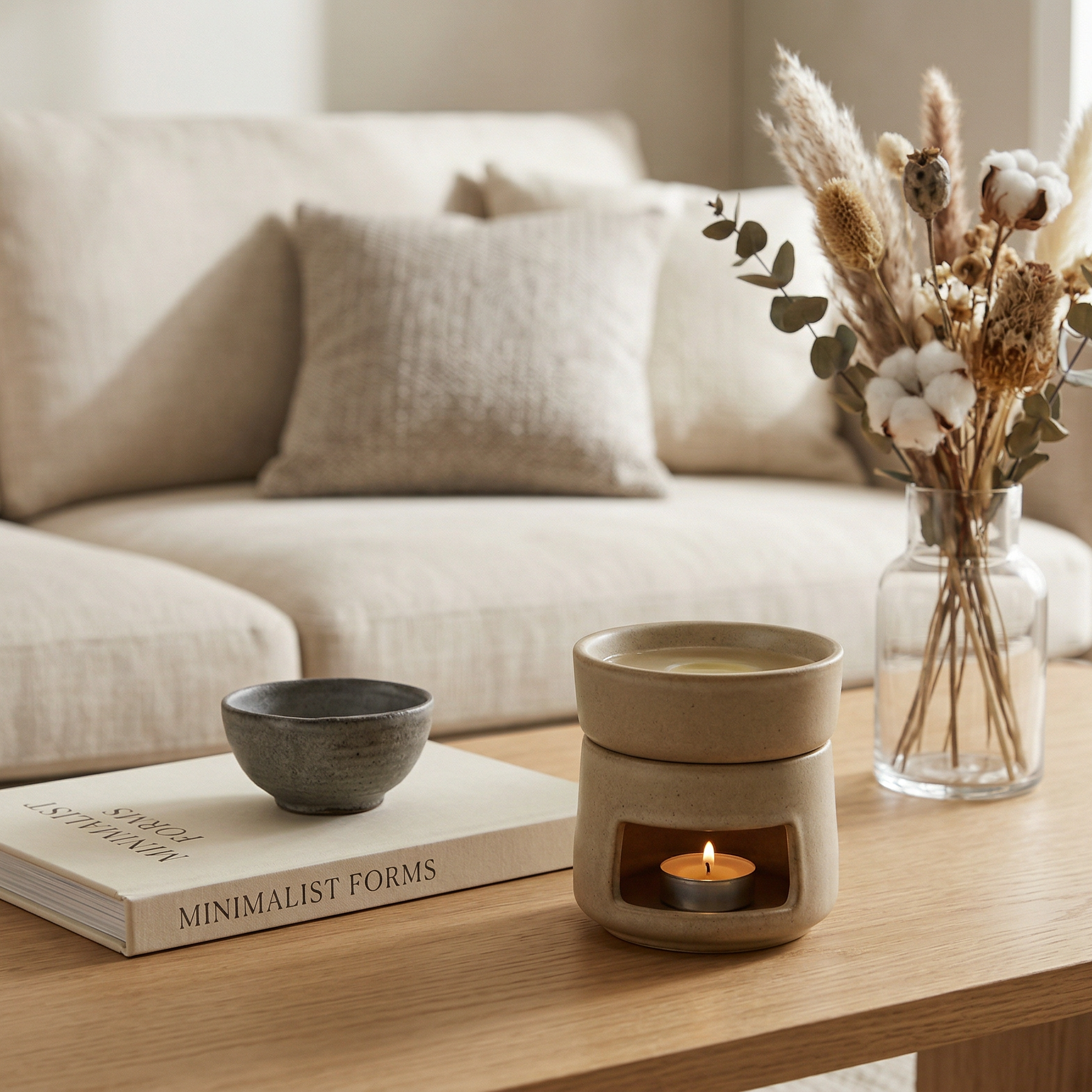 ceramic oil diffuser & wax burner