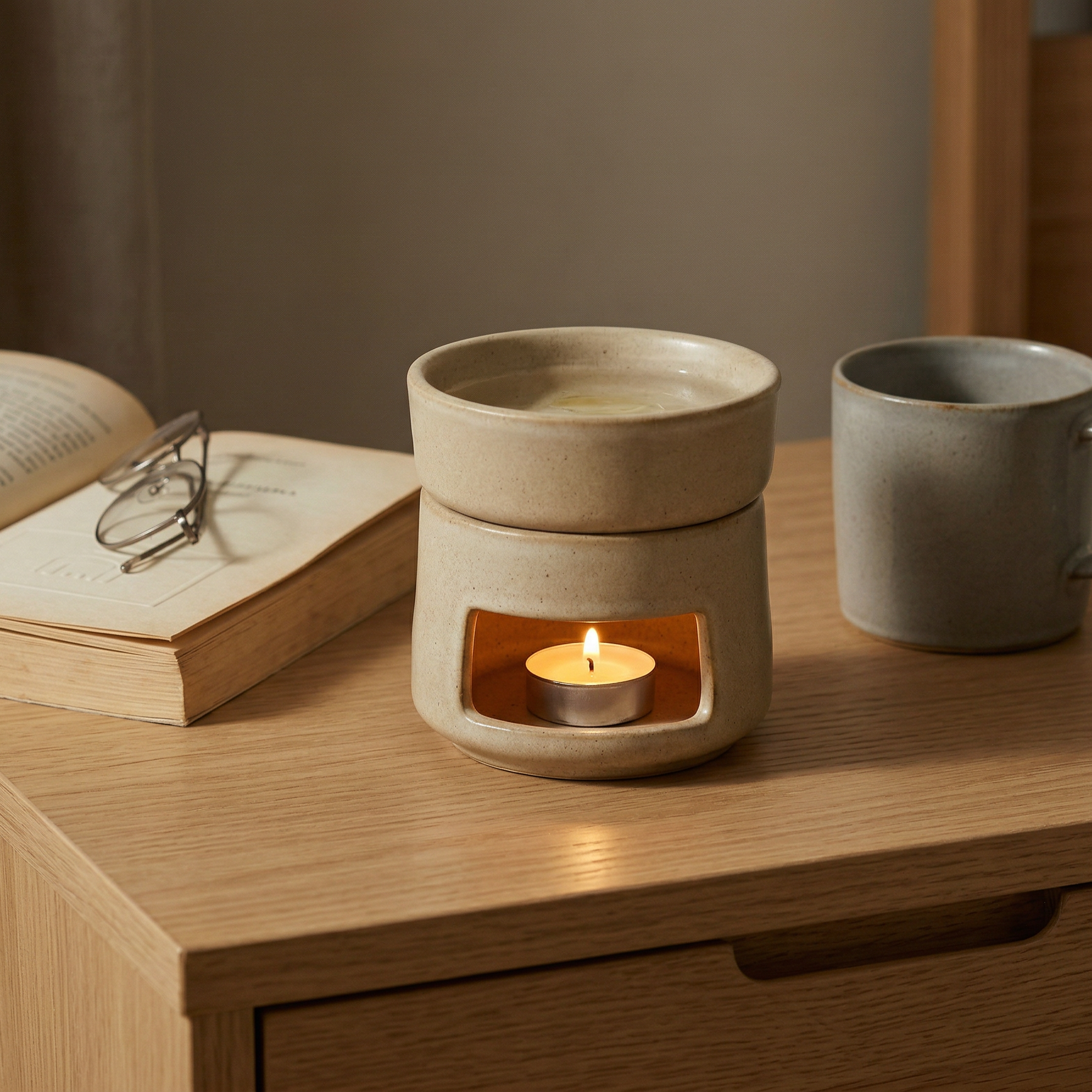 ceramic oil diffuser & wax burner
