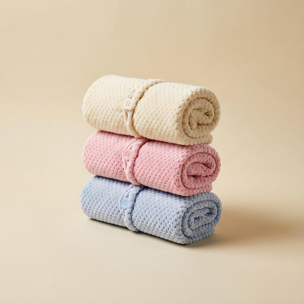 microfibre hair wrap set