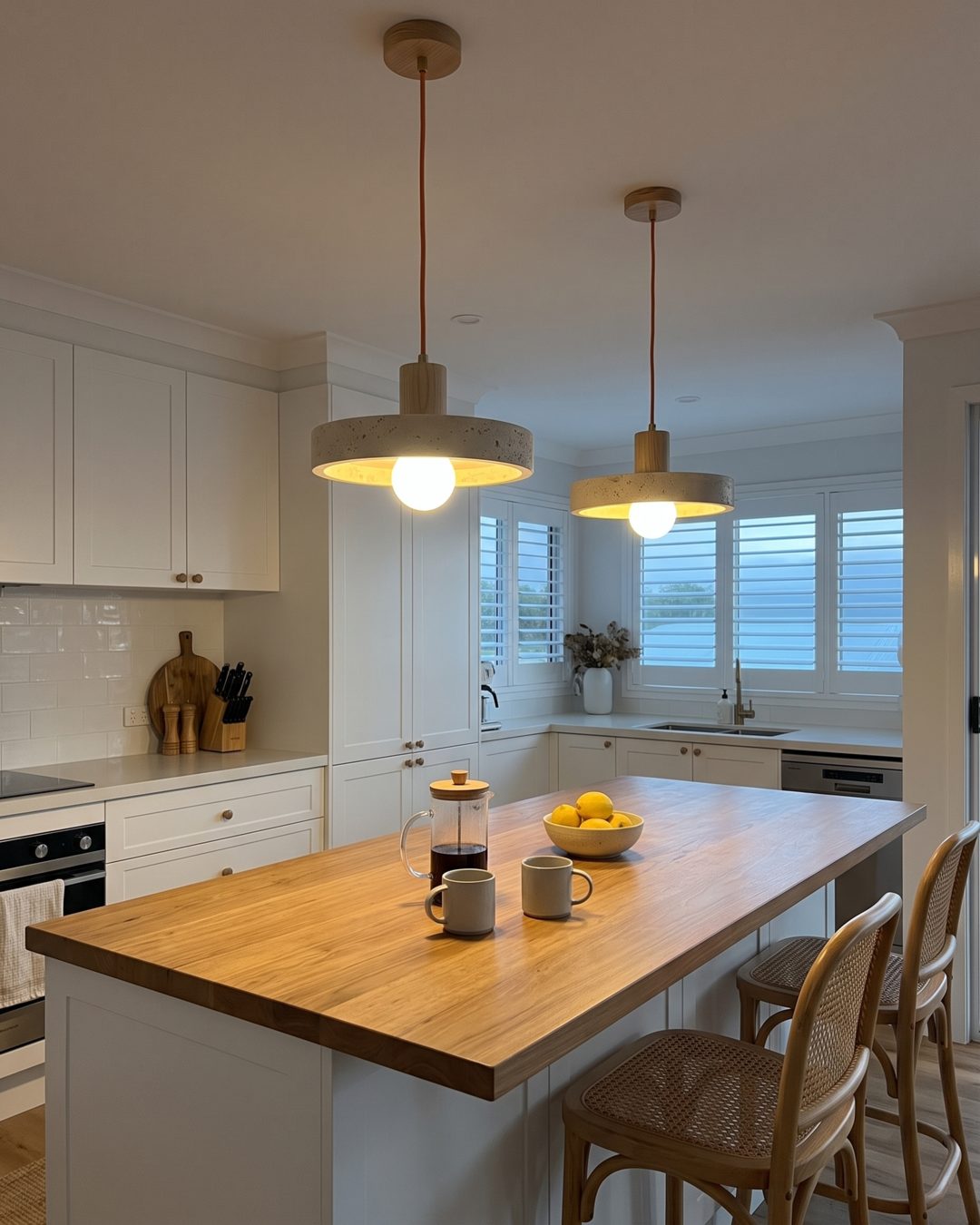 Ishi Travertine Pendant Light