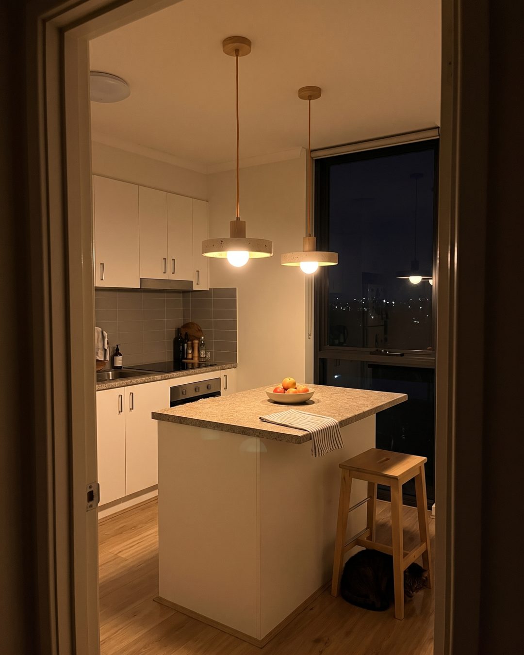 Ishi Travertine Pendant Light