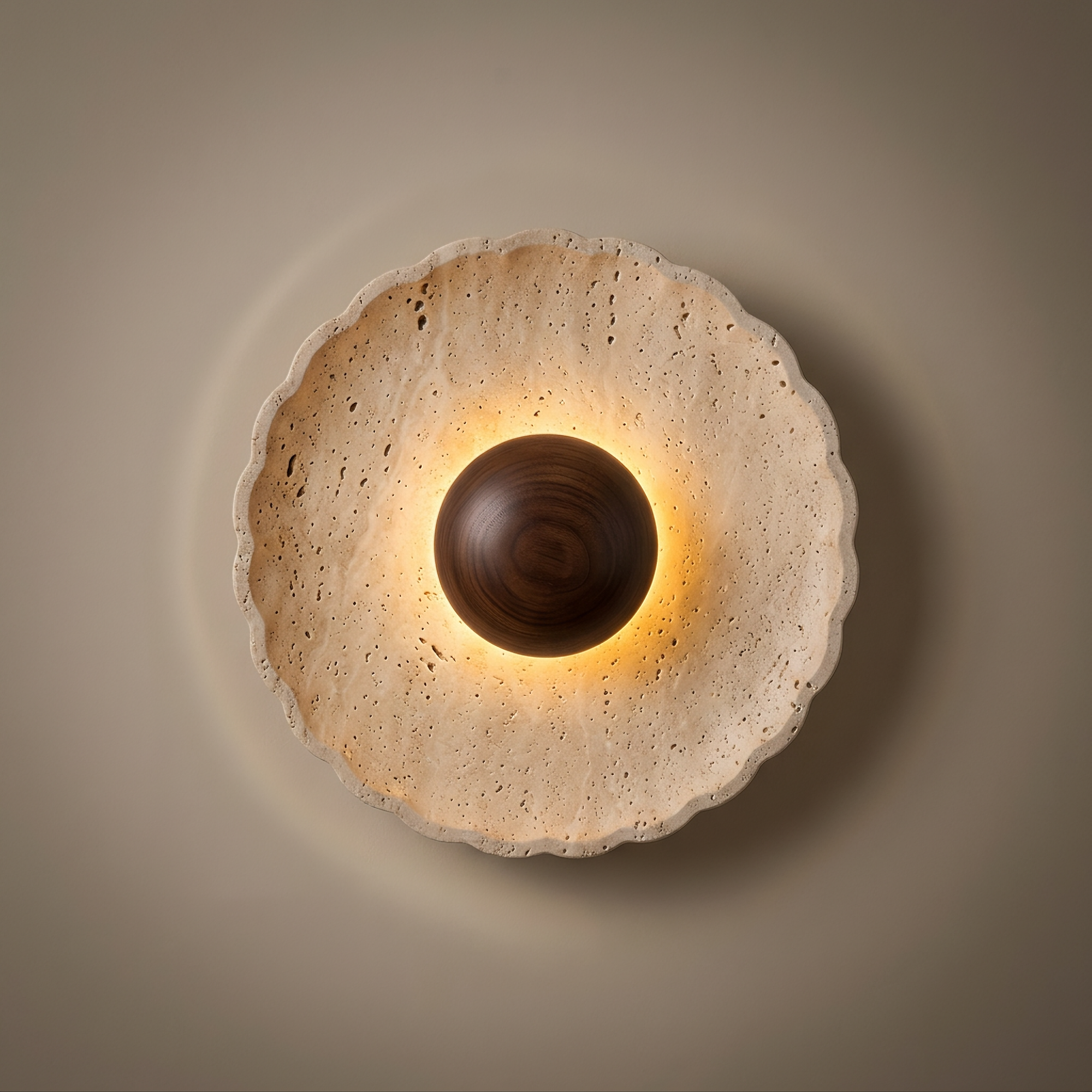 marl wall light, studio hero shot